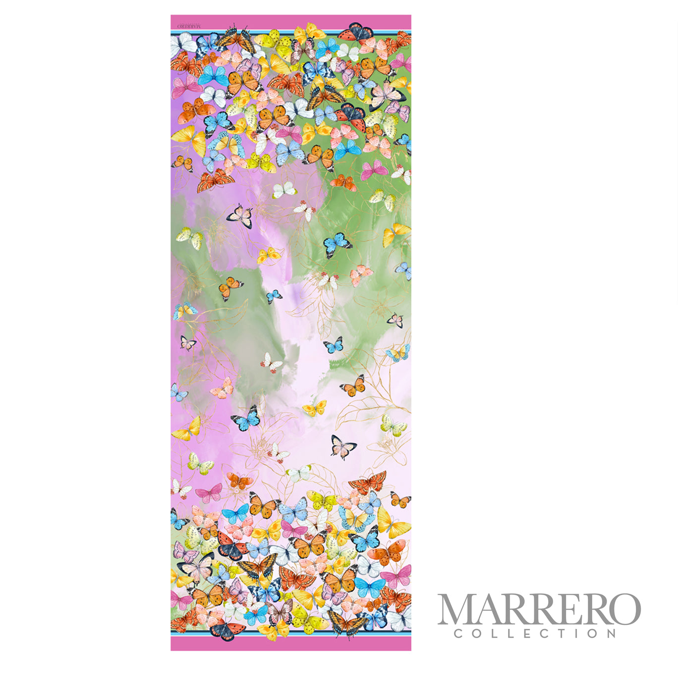 Butterflies Print Scarf