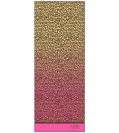 SOLD OUT--Boho Pink Leopard Print Scarf