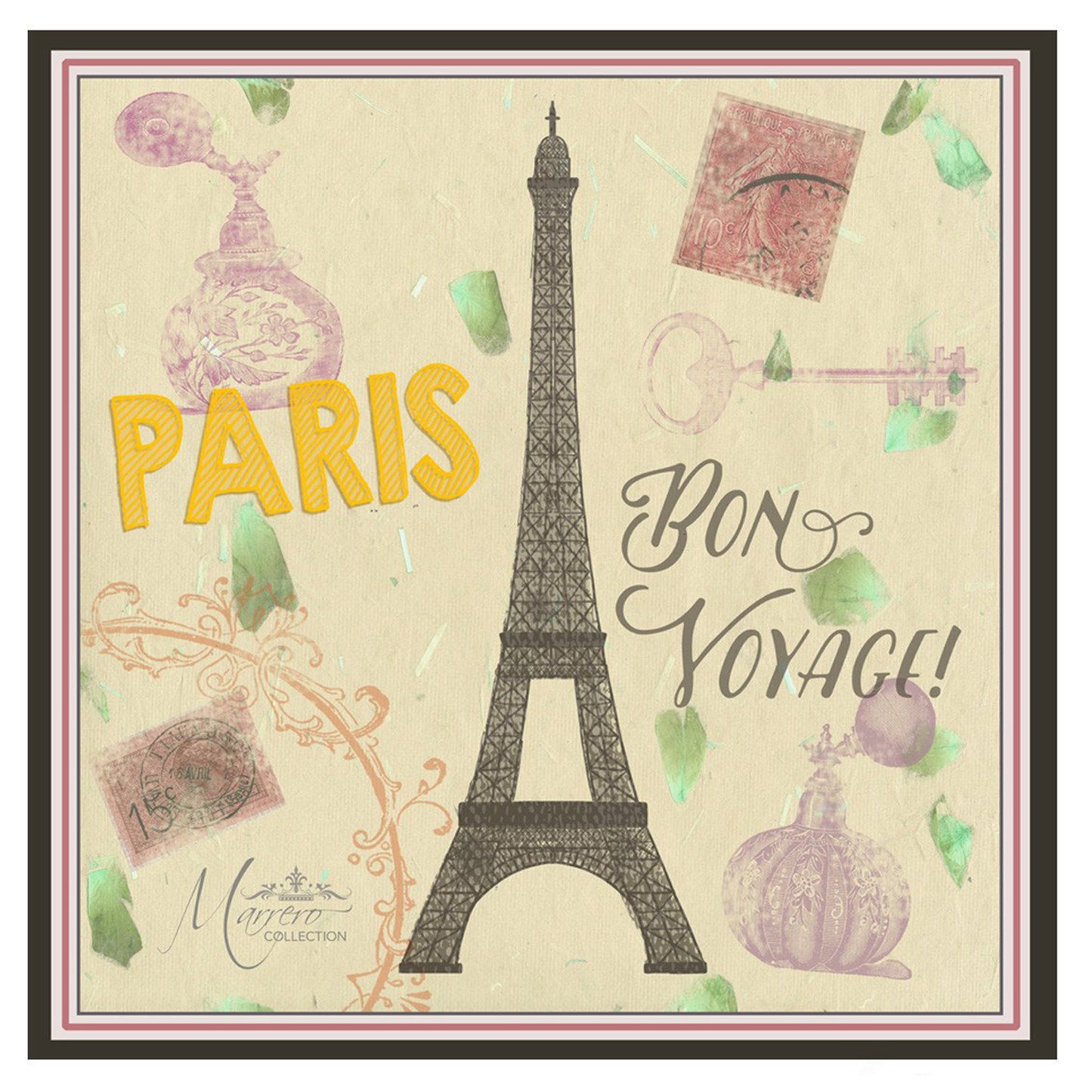 Paris Square Silk Scarf