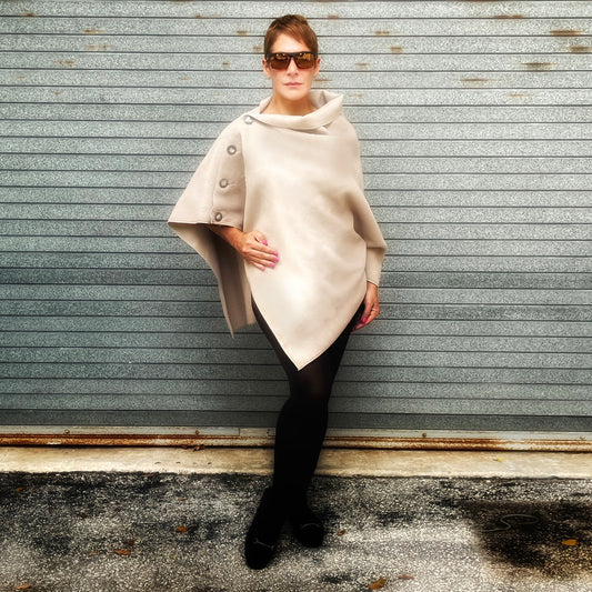 Marrero Poncho - Cream