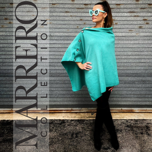 Marrero Poncho - Teal